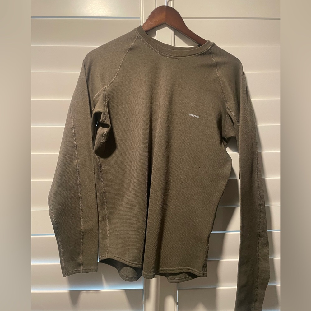 Men’s Patagonia Long sleeve, Olive